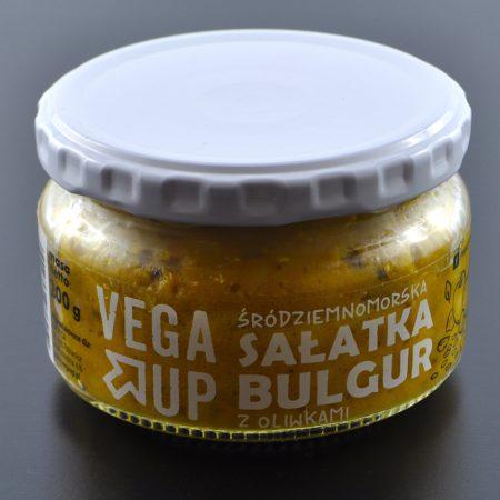Vega Up. Śródziemnomorska Sałatka bulgur z oliwkami
