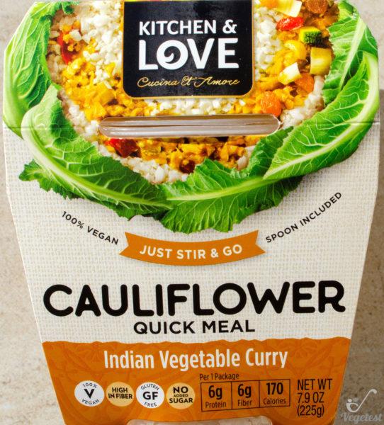 Kitchen & Love. Cauliflower Quick Meal Indian Vegetable Curry