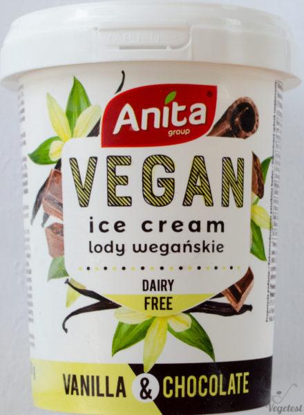 Anita. Lody wegańskie Vanilla & Chocolate