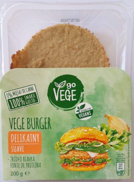 Go Vege. Burger roślinny a la drobiowy