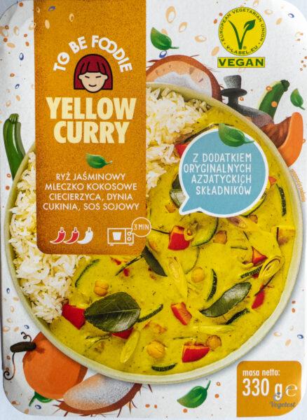 yellow curry wegański blog