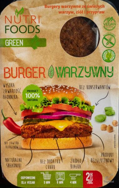 a blog wegański Burger warzywny