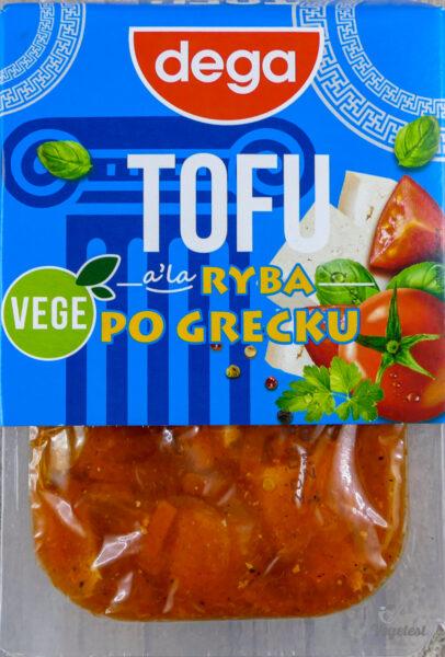 blog wegański ryba po grecku z tofu