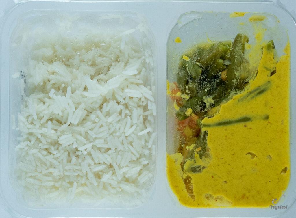 żółte curry blog wegański